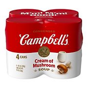 Campbell's Cream of Mushroom Cooking Soup, 4 pk.