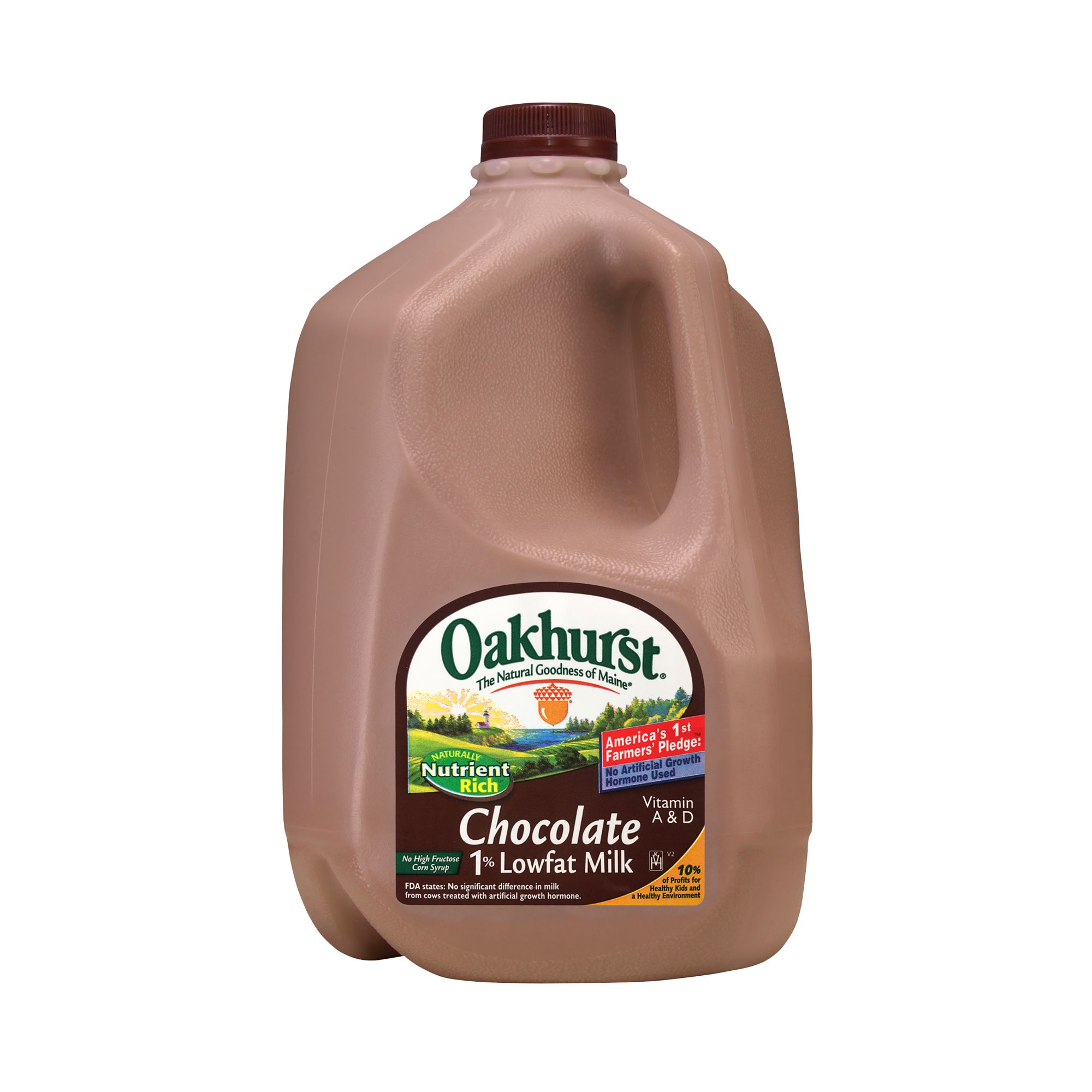 Oakhurst 1% Lowfat Chocolate Milk, 1 gal.