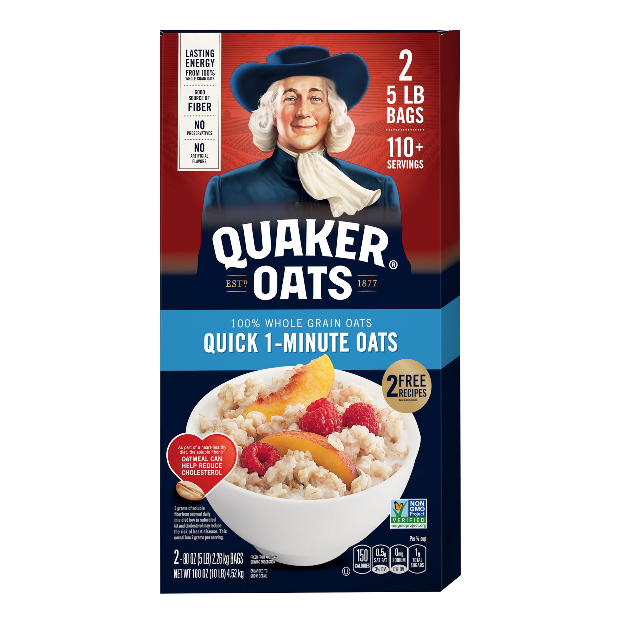 Quaker Quick 1-Minute Oatmeal, 10 Lb