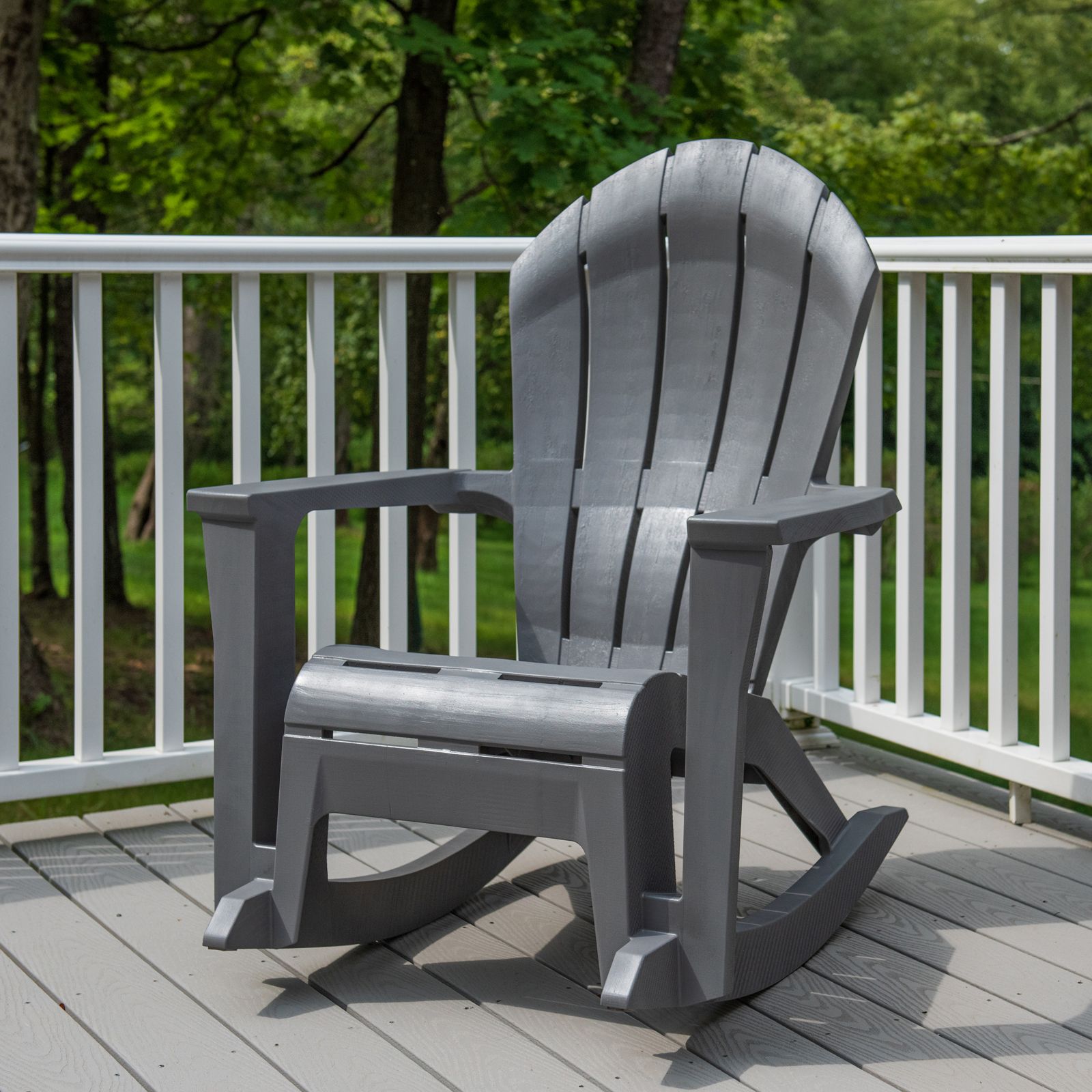 Adams Big East Wesport Adirondack Rocker Gray BJ s Wholesale