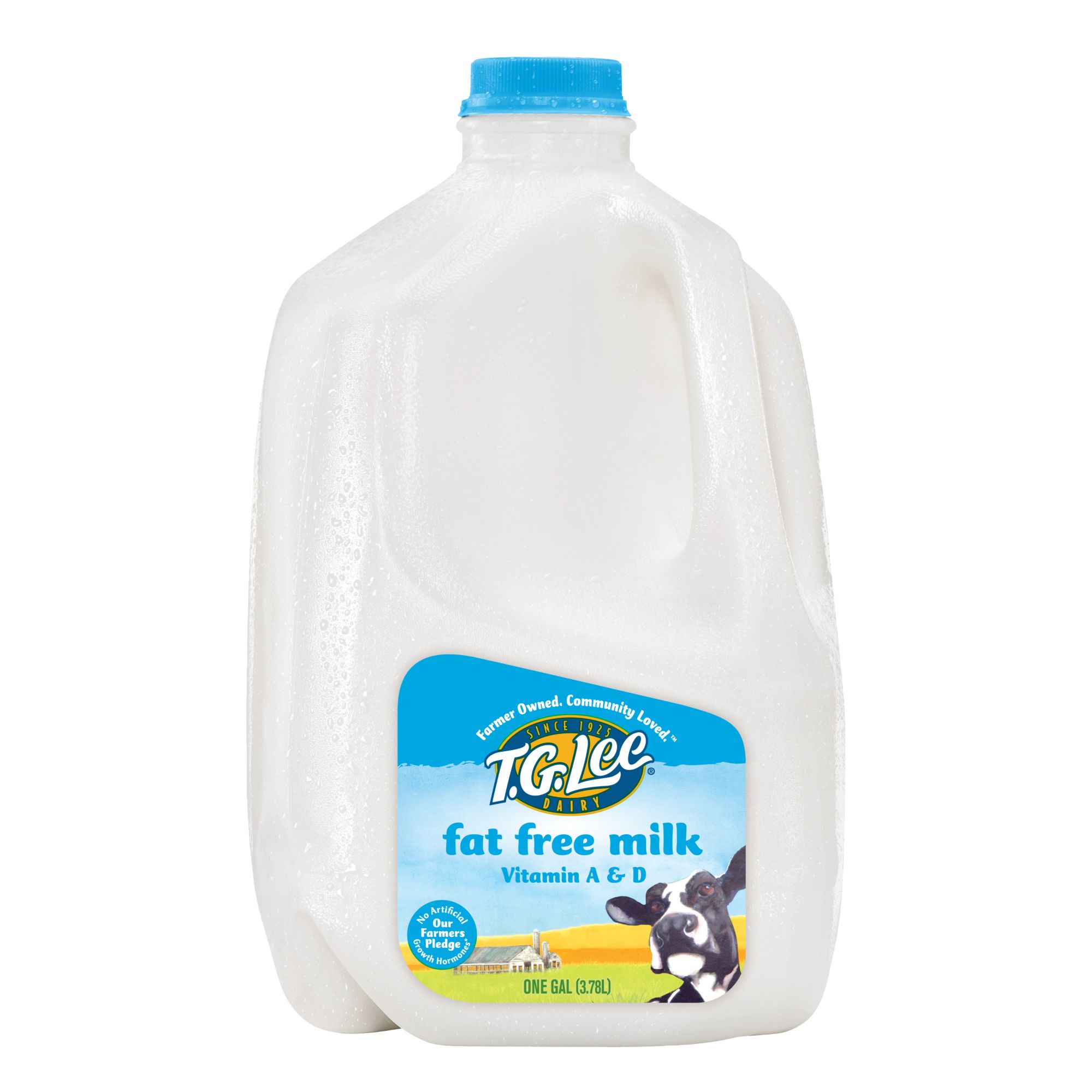 United Dairy Fat Free Skim Milk, 1 gal.