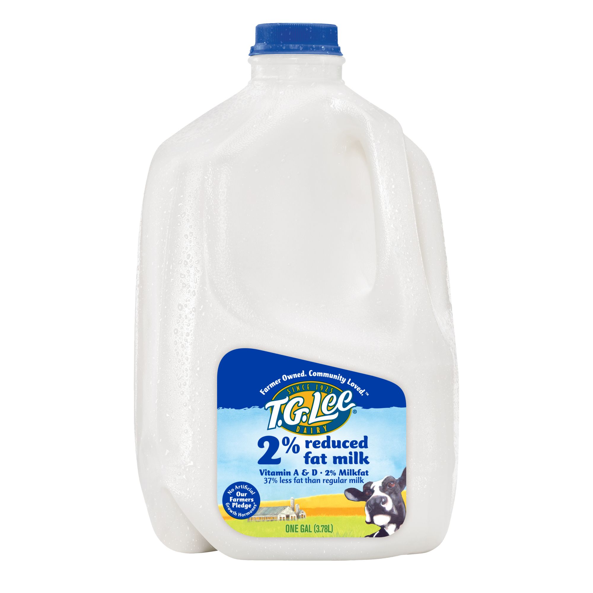 T.G. Lee 2% Reduced Fat Milk, 1 gal.