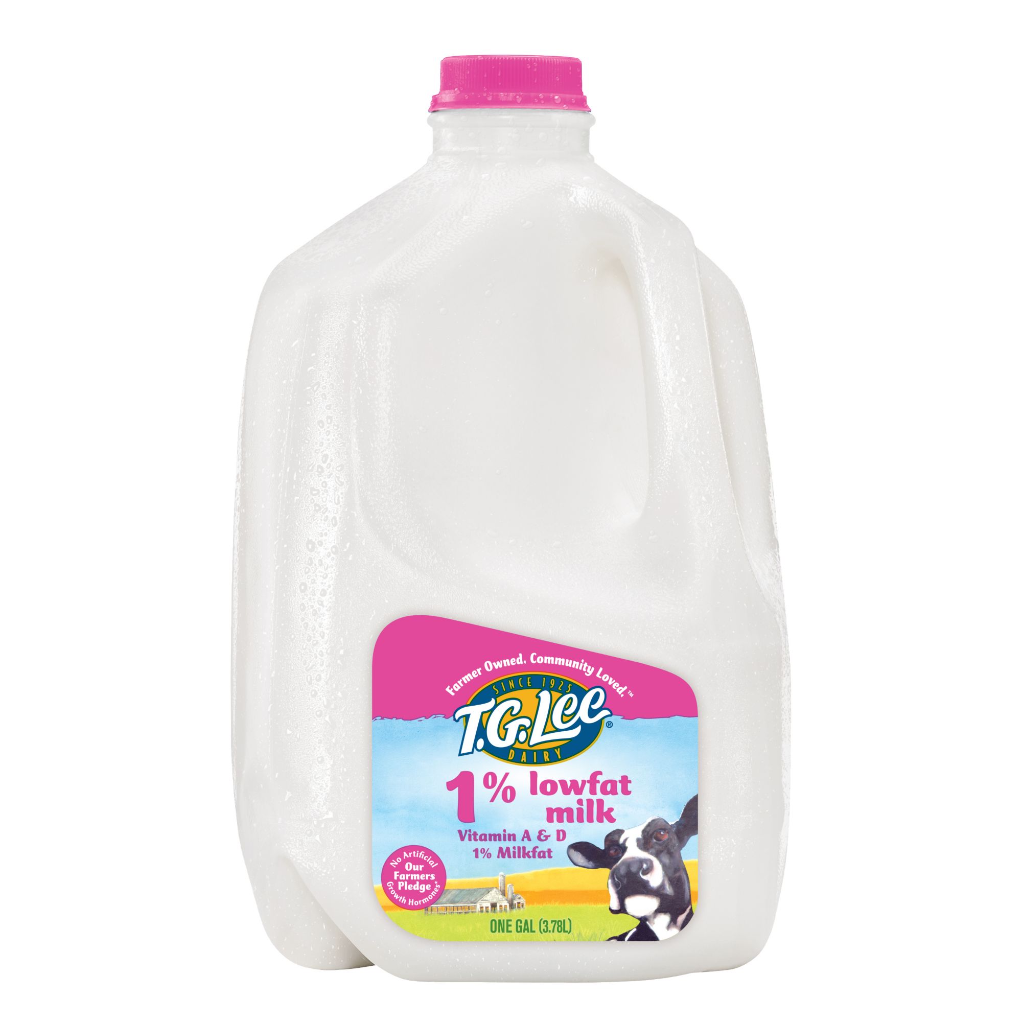 T.G. Lee 1% Lowfat Milk, 1 gal.