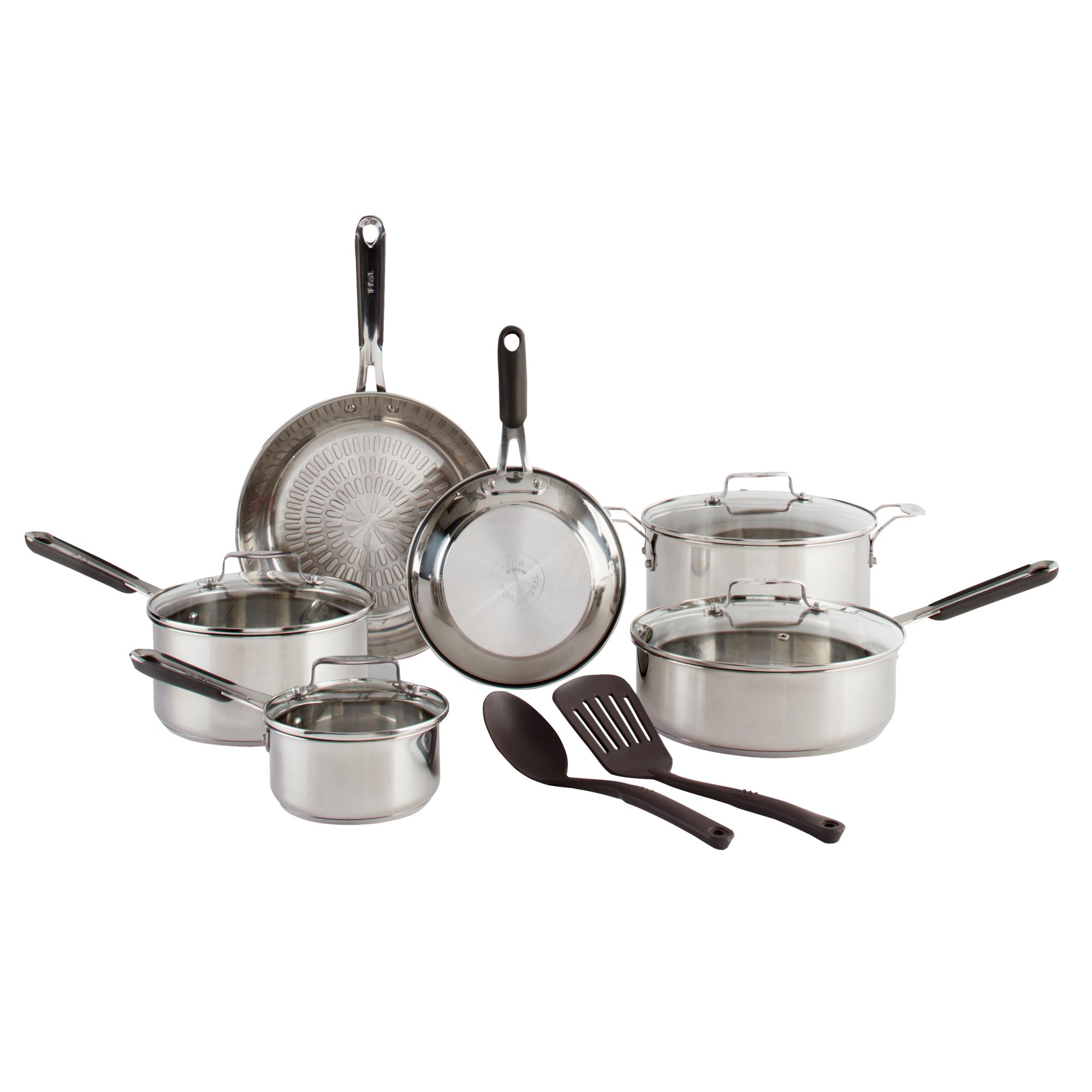 T-Fal Expert Pro Aluminum Nonstick 12-Piece Cookware Set - Macy's