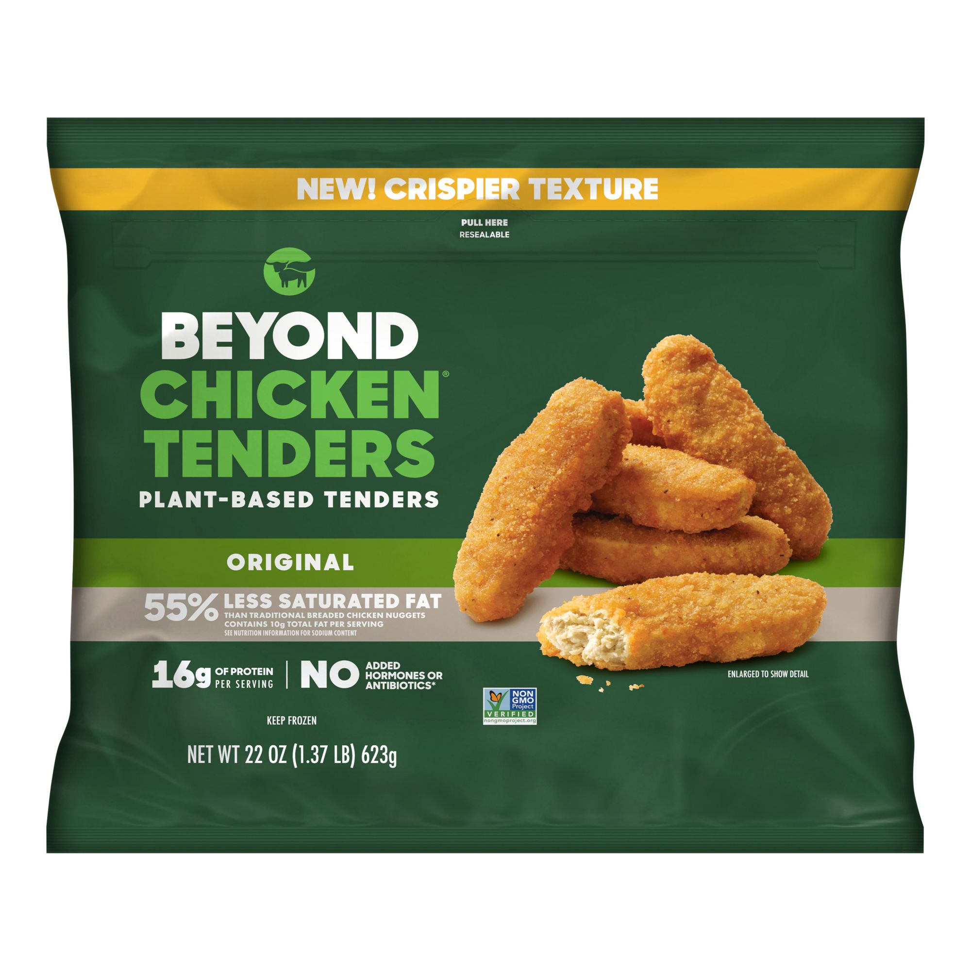 Beyond Meat Beyond Chicken Plant-Based Breaded Tenders, 22 oz.