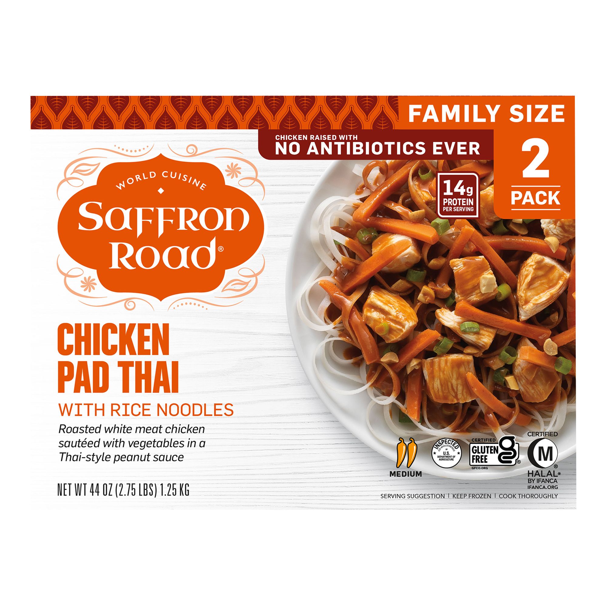 Saffron Road Chicken Pad Thai, 44 oz.