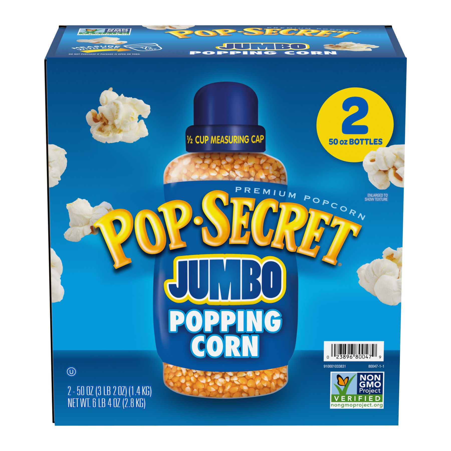 Pop Secret Jumbo Popcorn Kernels, 2 pk./50 oz.