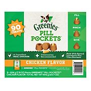 Greenies Pill Pockets Chicken Flavor Dog Treat, 3 pk./30 ct.