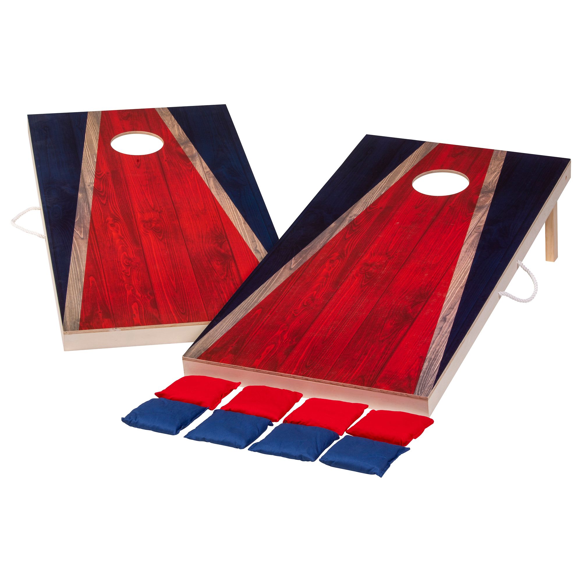 Triumph 2 ft x 4 ft Texas Flag LED Cornhole Set