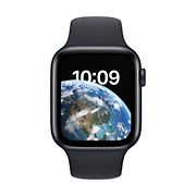 Apple Watch SE GPS 44mm Midnight Aluminum Case - Midnight Sport Band, S/M
