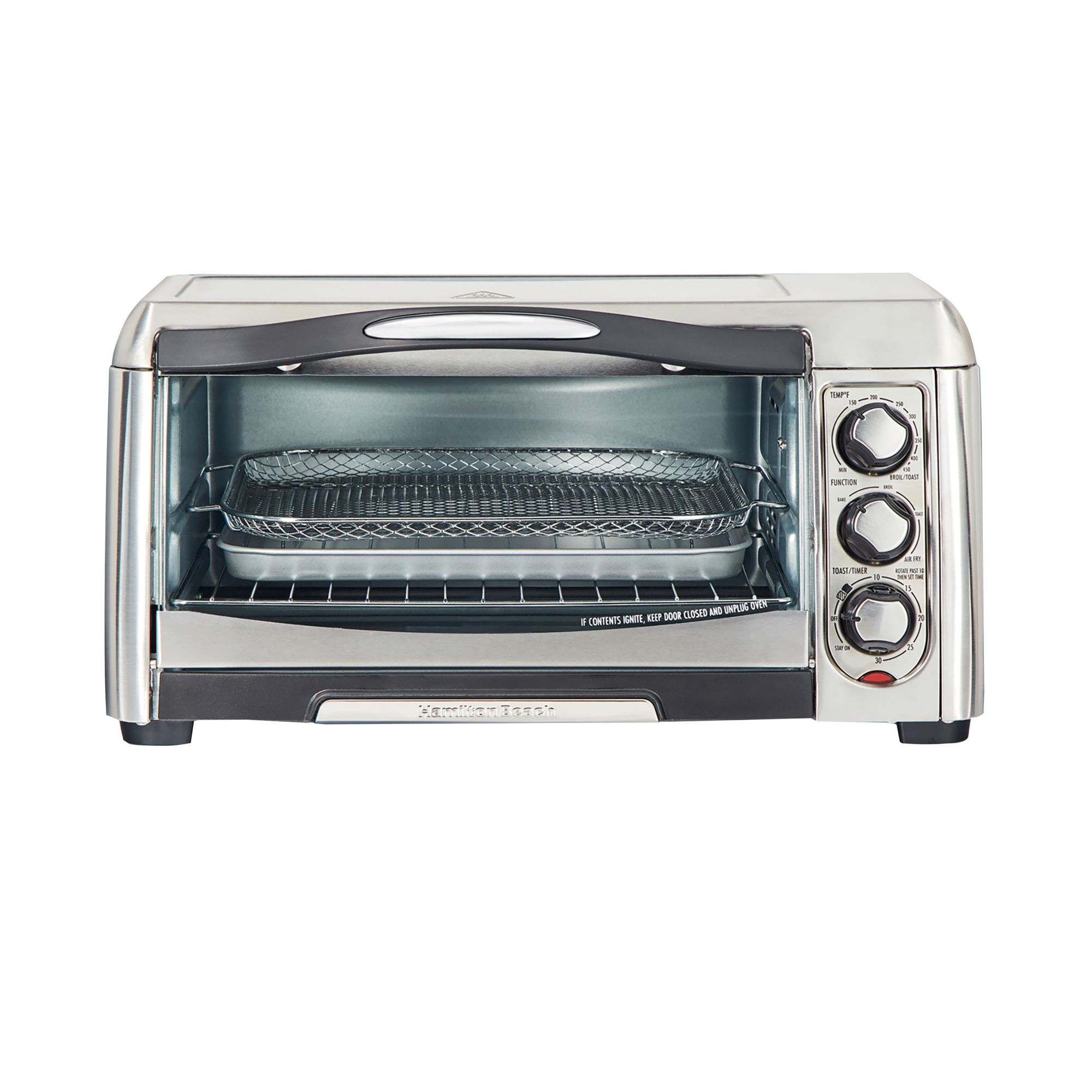 Hamilton Beach Sure Crisp Air Fryer 6 Slice Toaster Oven BJ s