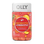 OLLY Probiotic + Prebiotic Adult Gummy Supplement, 70 ct.