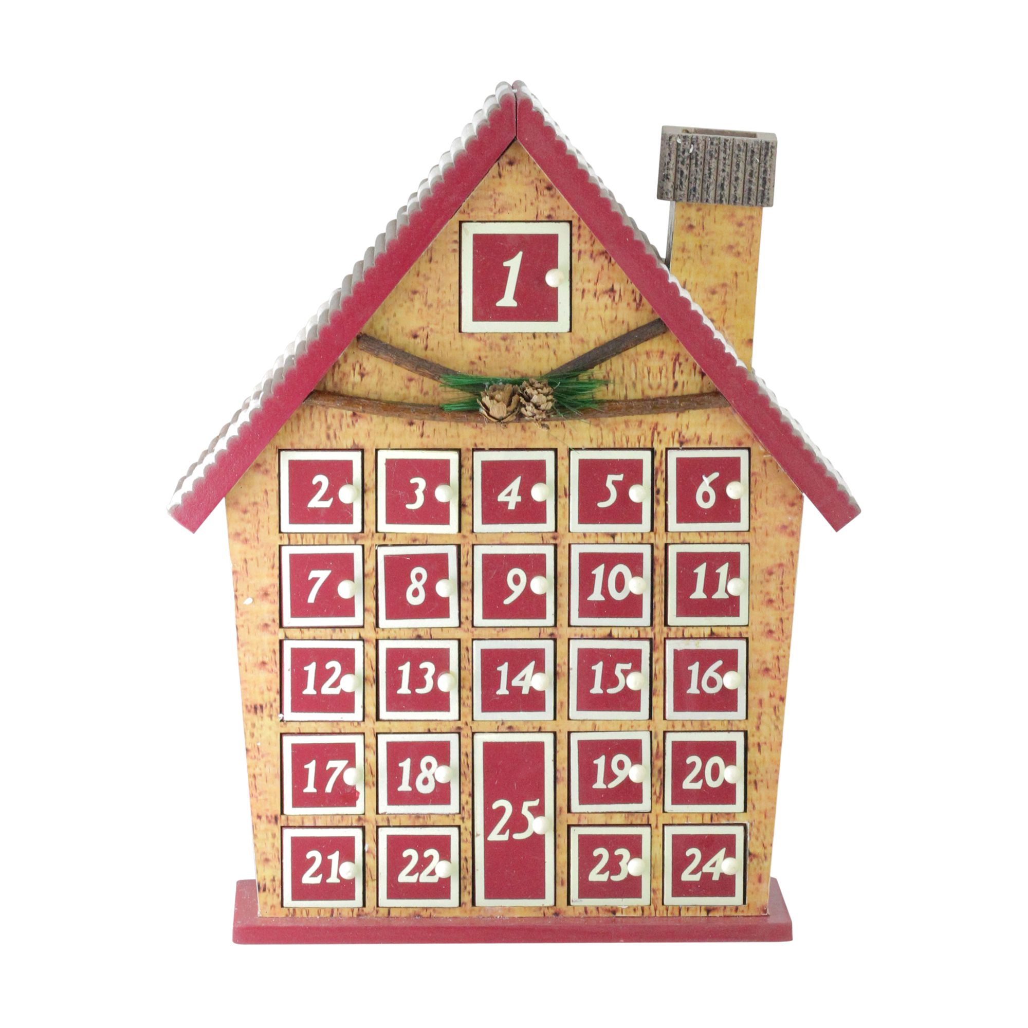 Northlight 15&quot; Christmas House Advent Calendar