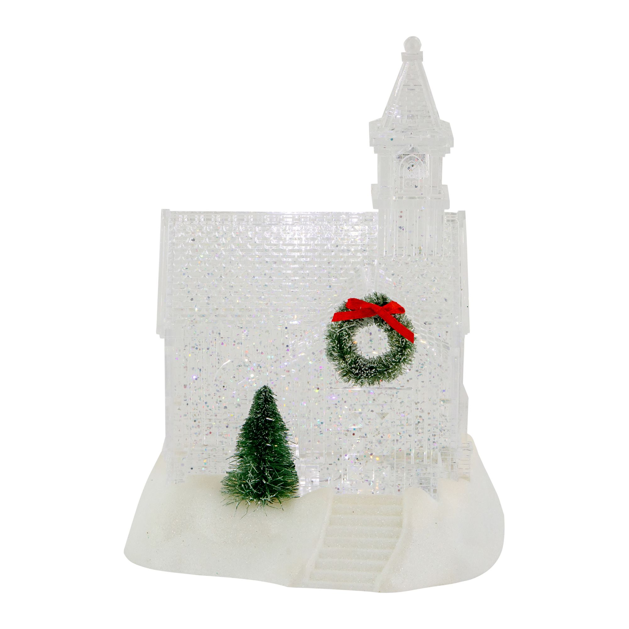 Northlight 9&quot; Lighted Snow Globe Christmas House