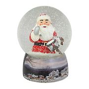 Northlight 6.5&quot; Norman Rockwell 'A Drum For Tommy' Christmas Snow Globe