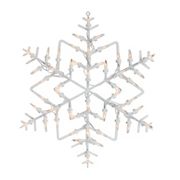 Northlight 16&quot; Lighted Snowflake Christmas Window Silhouette