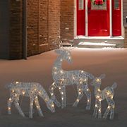 Northlight 3-Pc. 29&quot; Lighted Reindeer Family