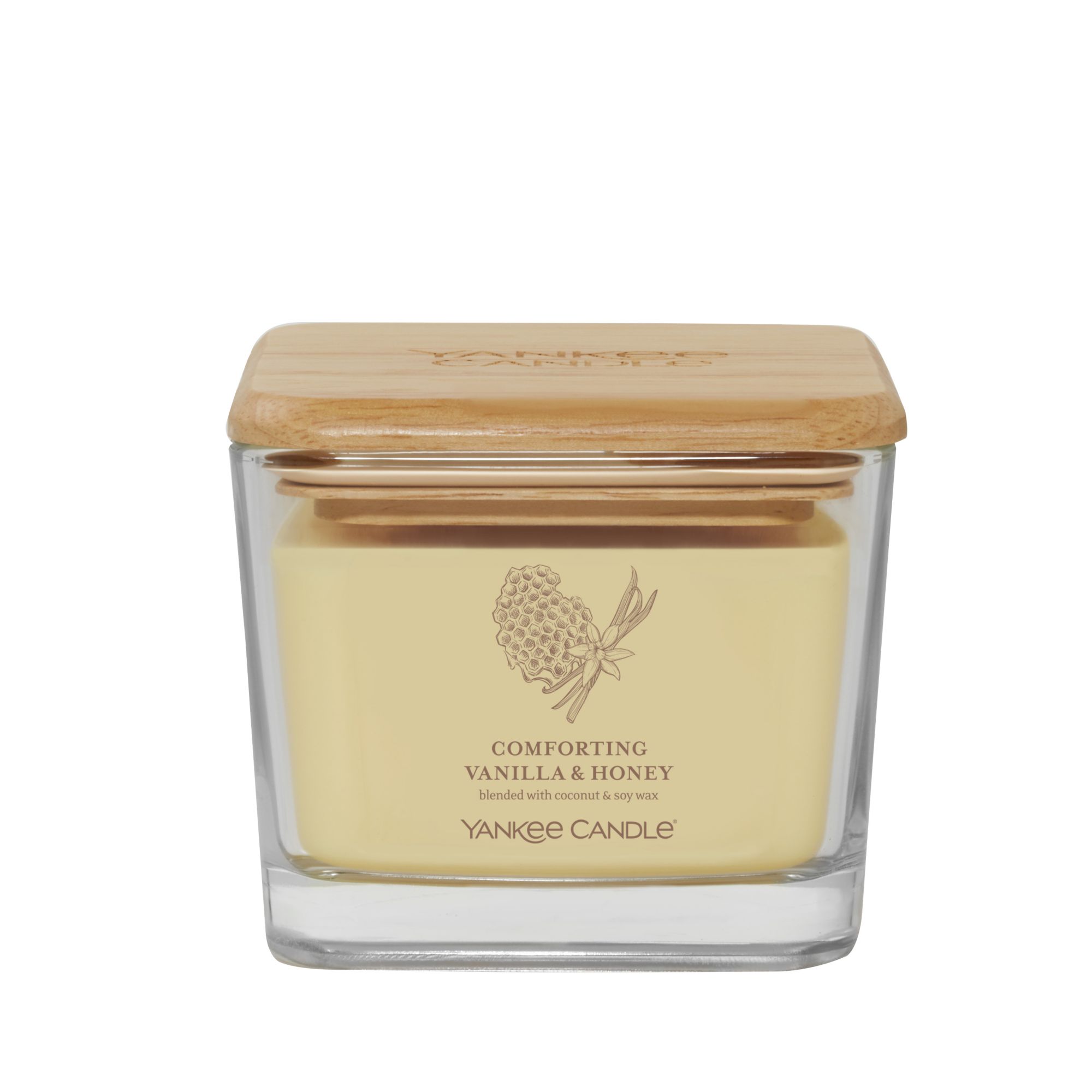 Yankee Candle Well Living 3-Wick Candle - Comforting Vanilla & Honey