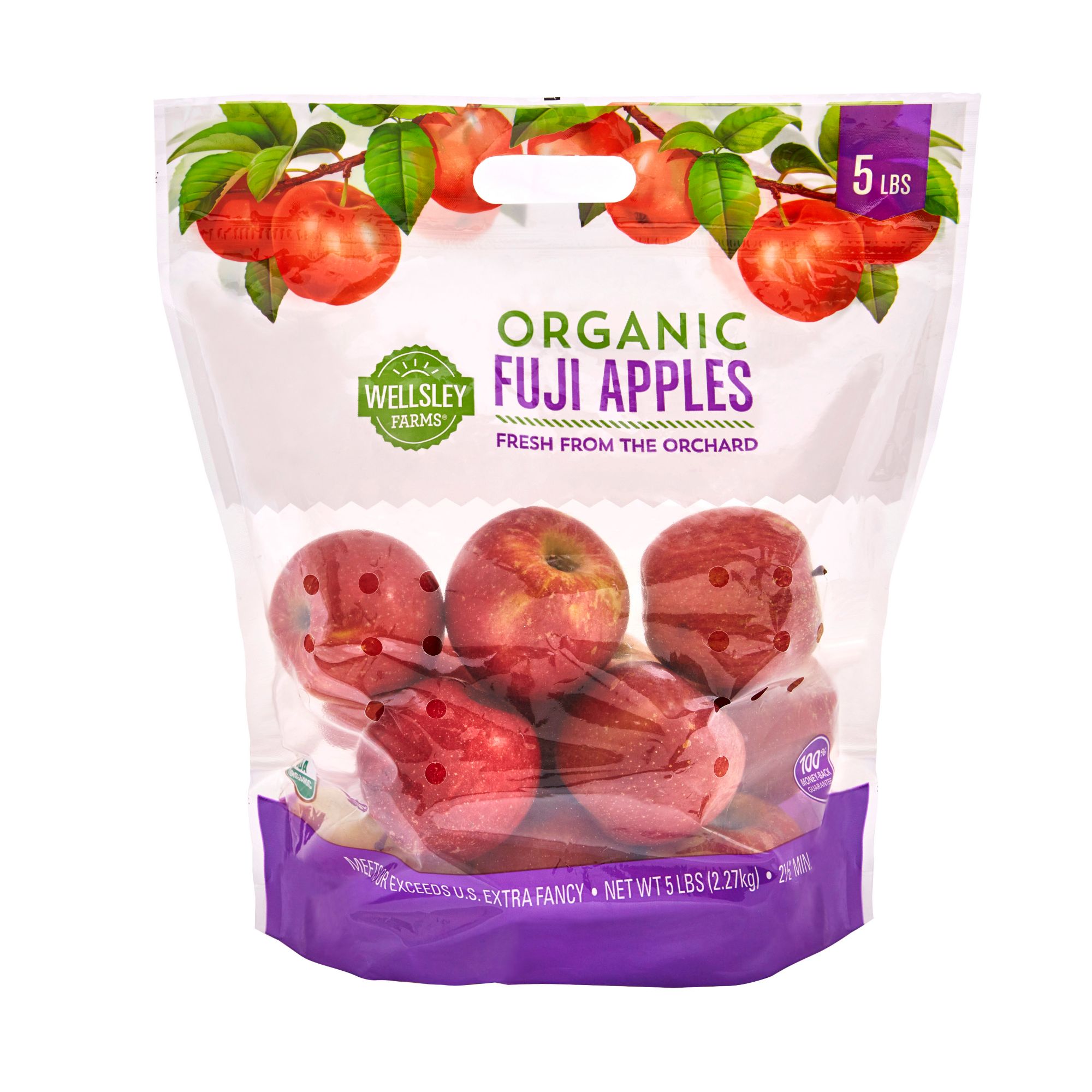 Organic Fuji Apples, 4 lbs.