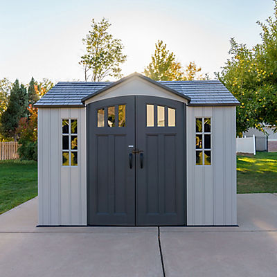 Lifetime 10′ × 8′ Outdoor Storage Shed