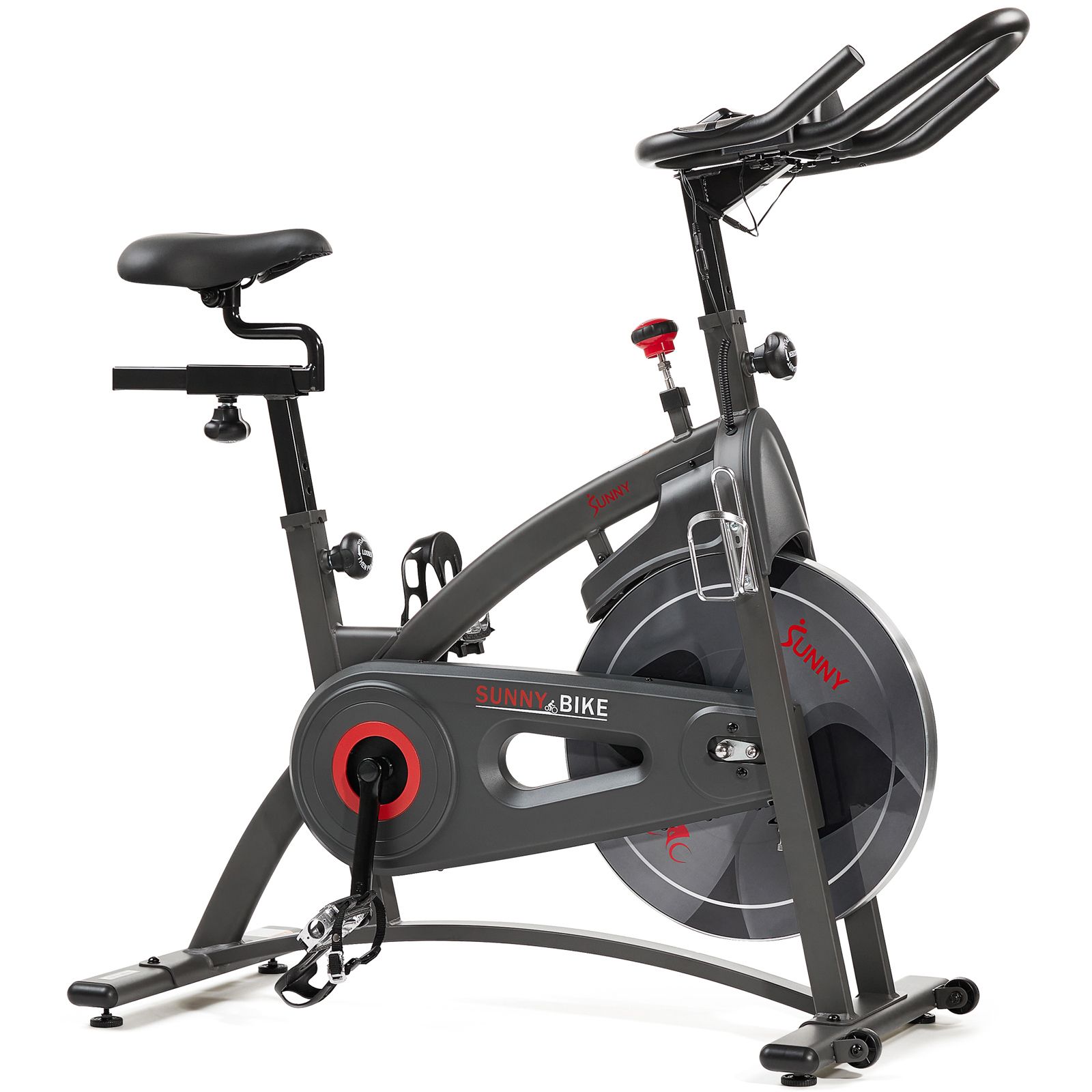 Sunny Health Fitness SF B1877 Premium Indoor Cycling Bike