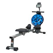 Sunny Health & Fitness SF-RW5809 Hydro+ Dual Resistance Water Rowing Machine