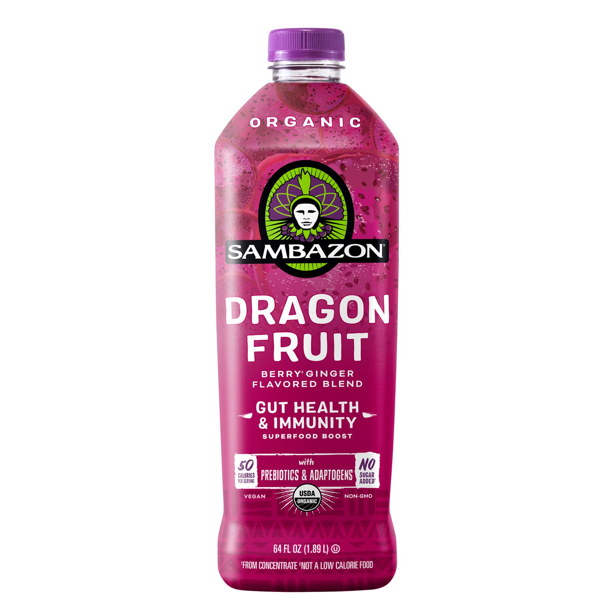 Sambazon Organic Dragon Fruit Juice Blend 64 fl. Oz. BJ s Wholesale Club