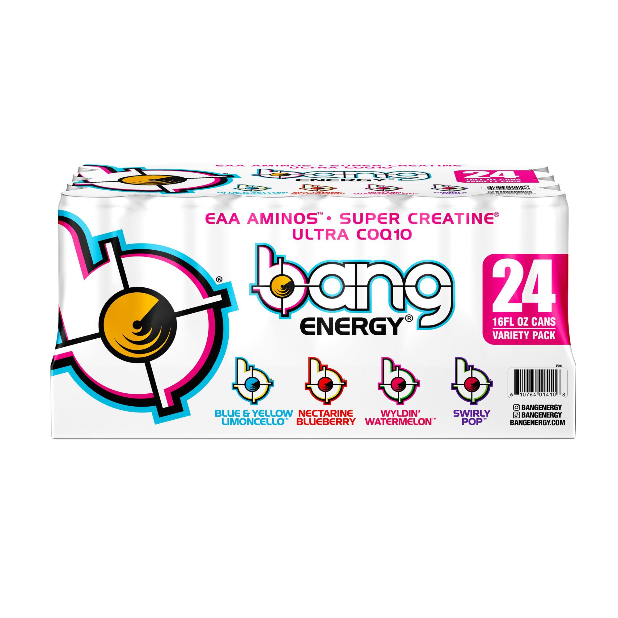 Bang Energy Variety Pack #3, 24 pk./16 oz.