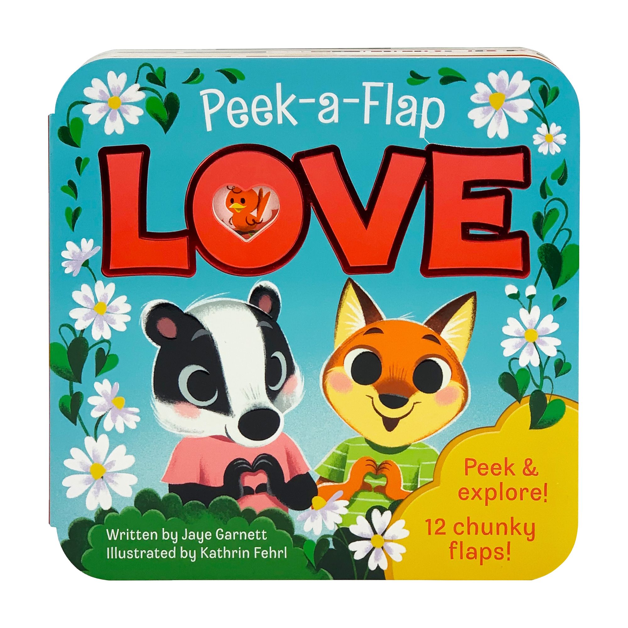 Love: Peek a Flap Board Book
