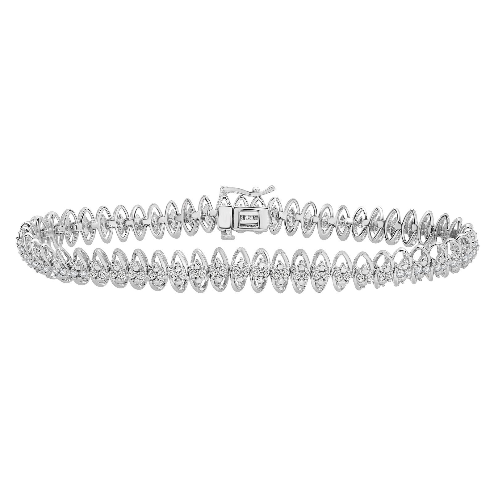 Authentic LOUIS VUITTON Diamond Bracelet #260-006-303-5988