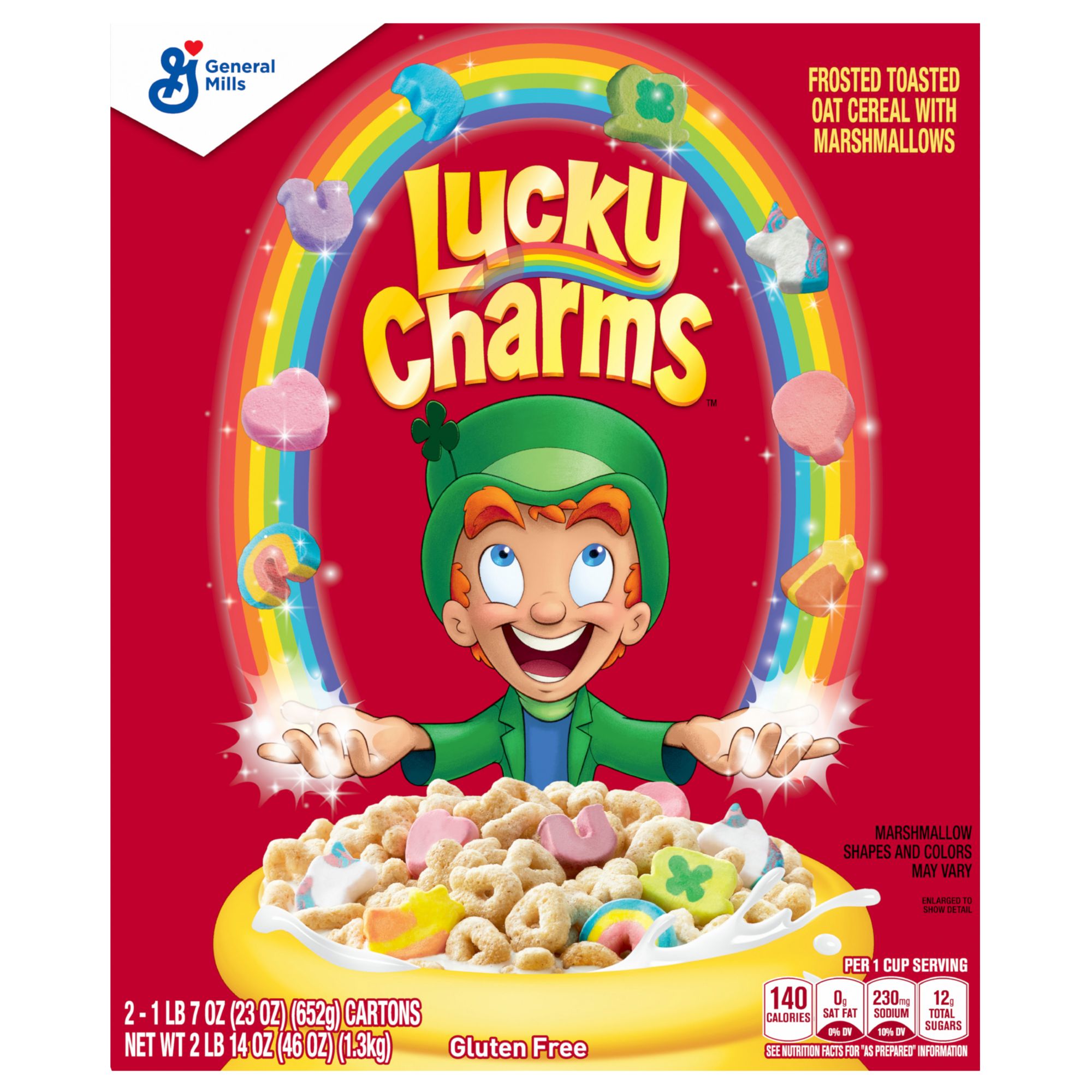 Lucky Charms, Cookie Crisp, Trix Cereal Variety Pack, 3 pk.