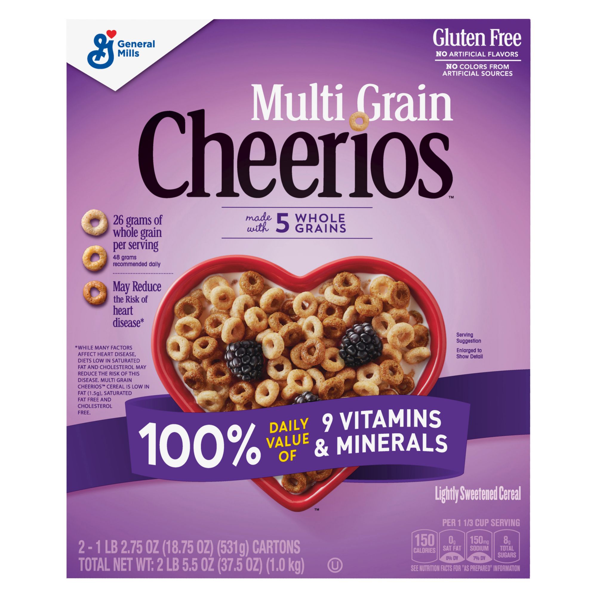 Honey Nut Cheerios (55 oz., 2 pk.) - Sam's Club