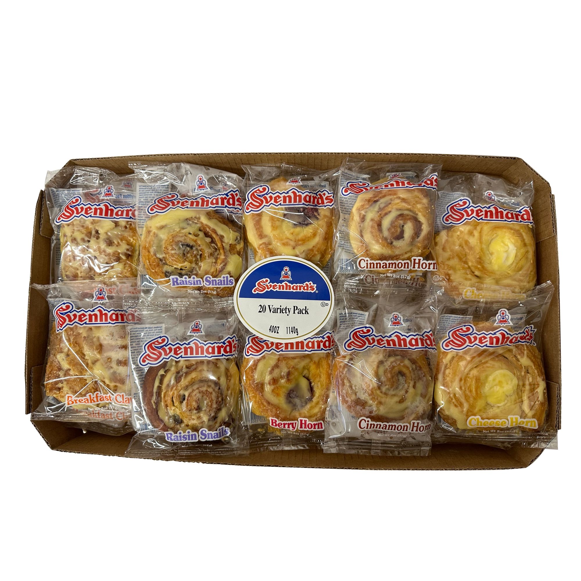 Svenhard's Scandinavian Pastries Variety Pack, 20 ct.