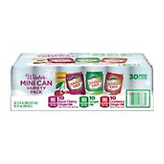 Canada Dry Ginger Ale Winter Mini Cans Variety Pack, 30 pk.