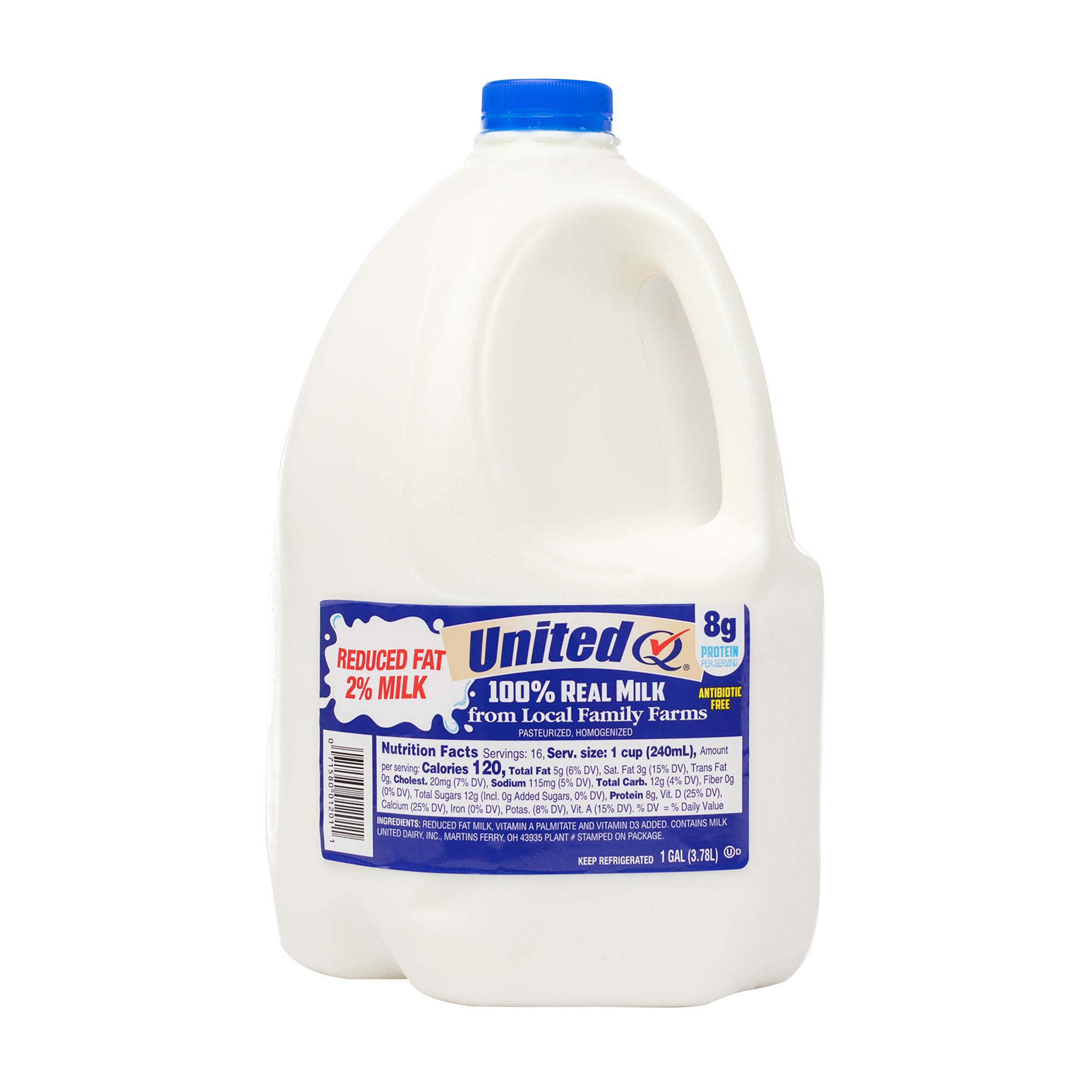 United Dairy Fat Free Skim Milk, 1 gal.