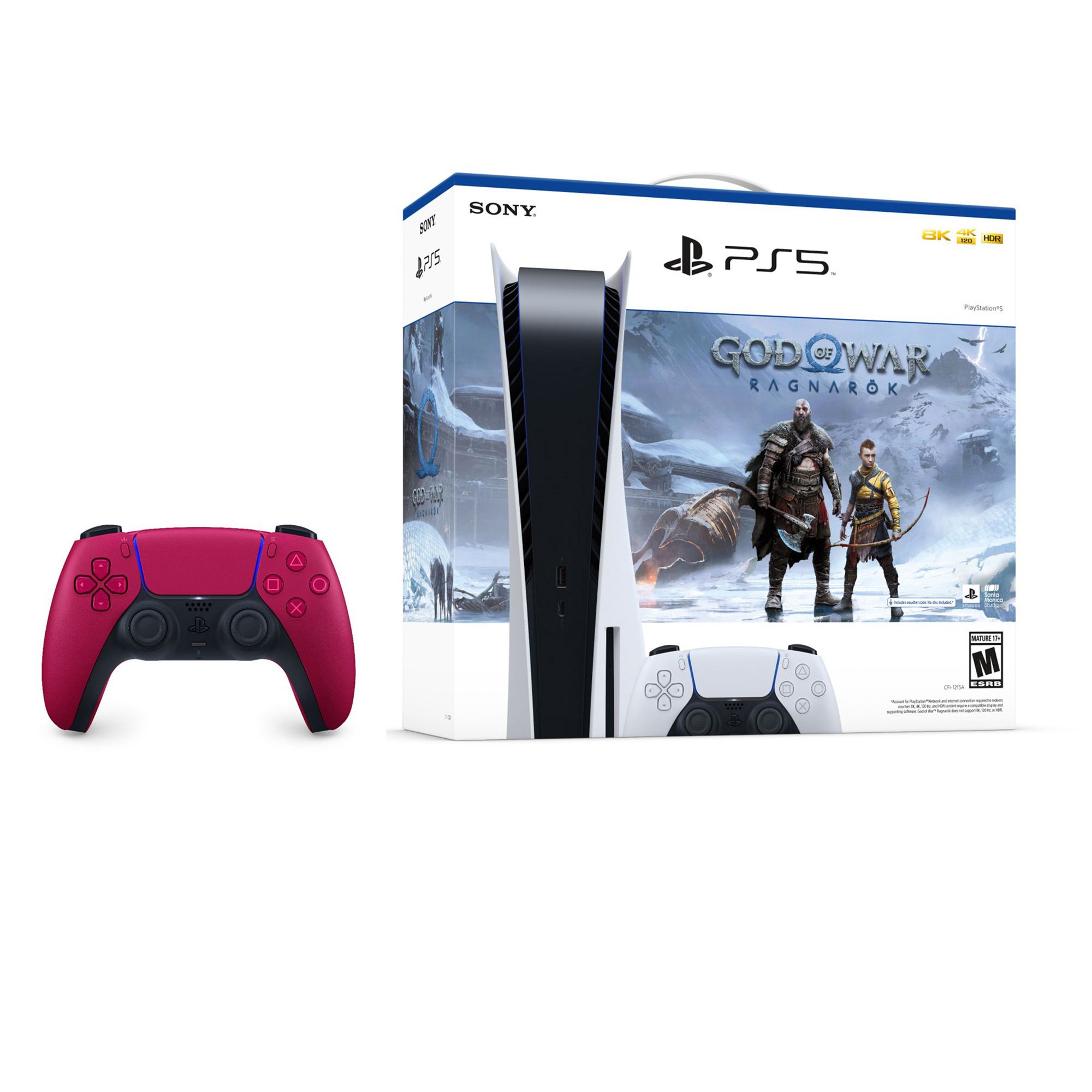 Console Playstation 5 825 GB Sony Bundle God Of War Ragnarok 4K com o  Melhor Preço é no Zoom