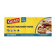 Glad Pre-Cut Parchment Paper Sheets, 125 ct.