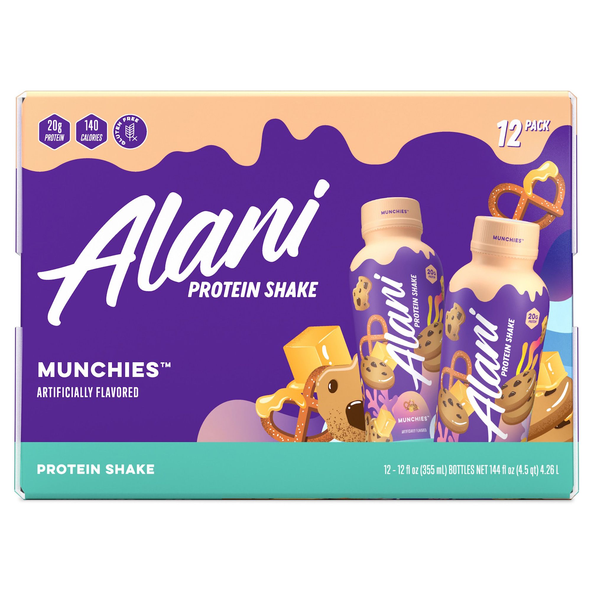 Alani Nu Fit Shake Protein Shake, Munchies - 12 fl oz
