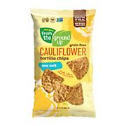 Real Food From The Ground Up Cauliflower Tortilla Chips, 12 oz.