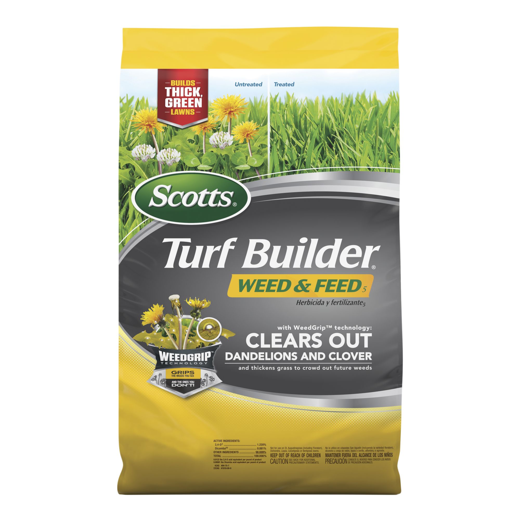 Scotts Turf Builder Weed & Feed, 45.26 lbs.