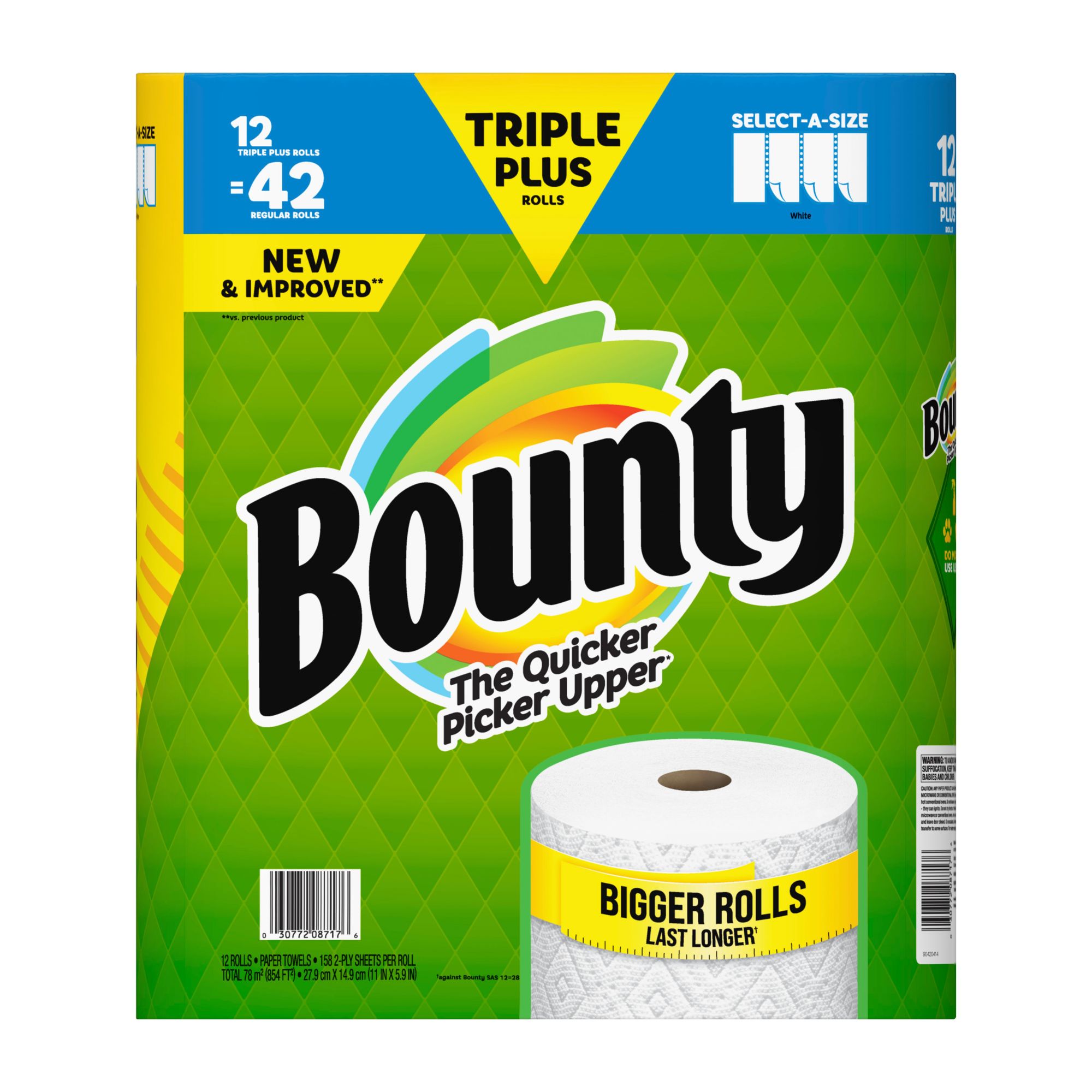 Bounty Select-A-Size Paper Towels - 12 ct