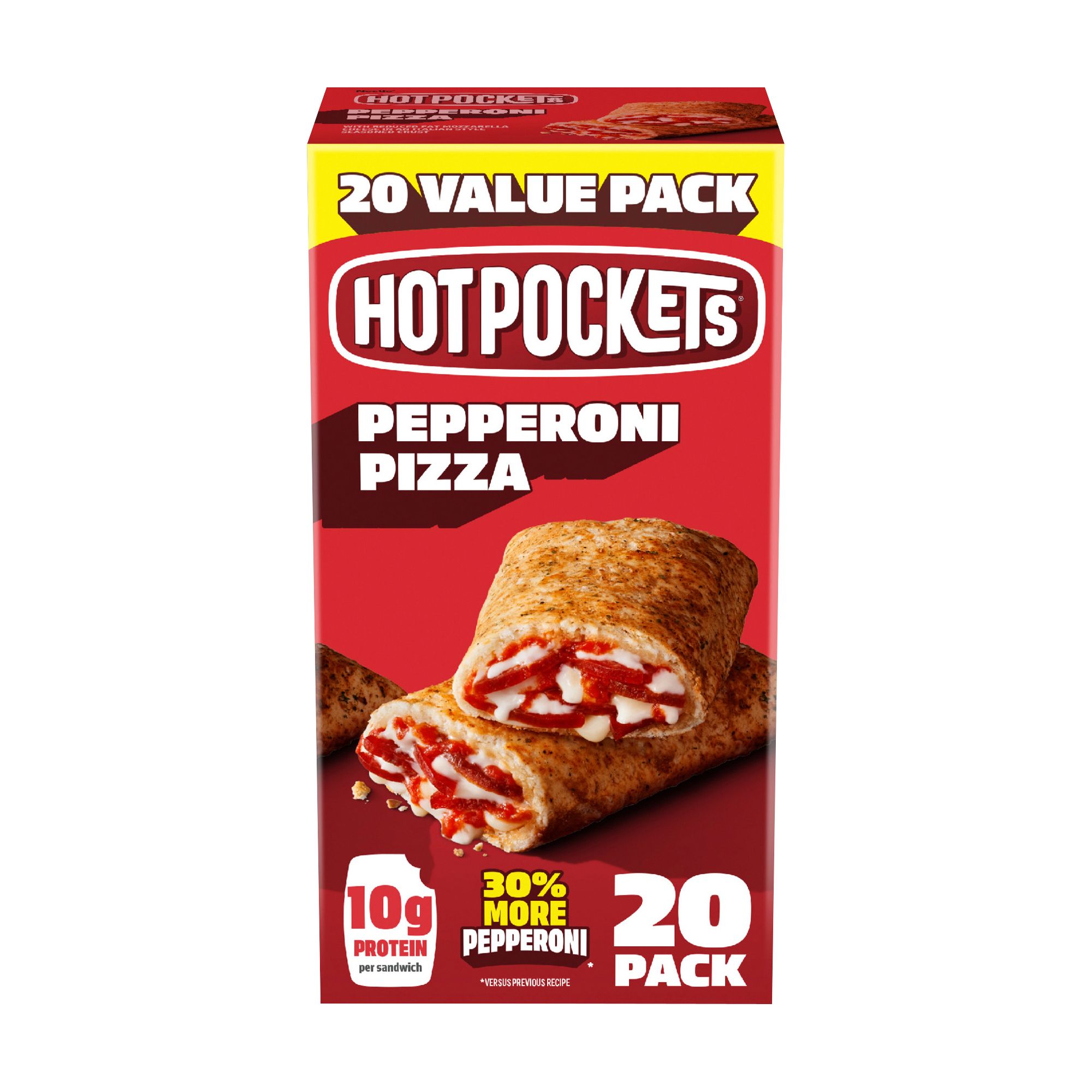 Hot Pockets Pepperoni Pizza, 20 pk. | BJ's Wholesale Club