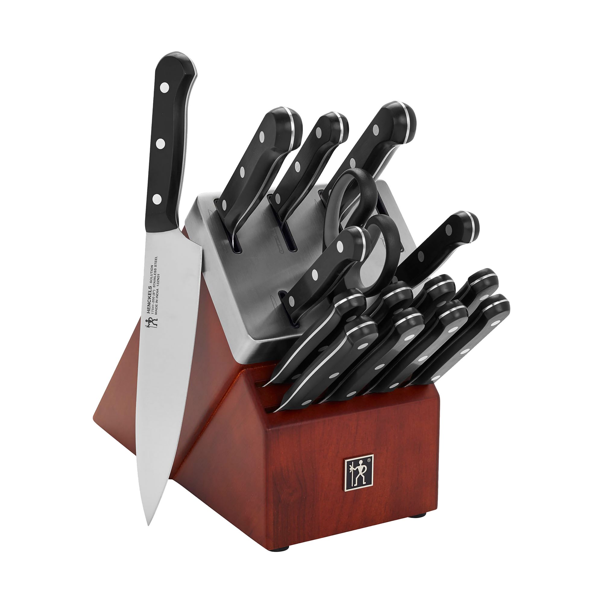 Henckels Solution 16-Piece Self-Sharpening Knife Block Set