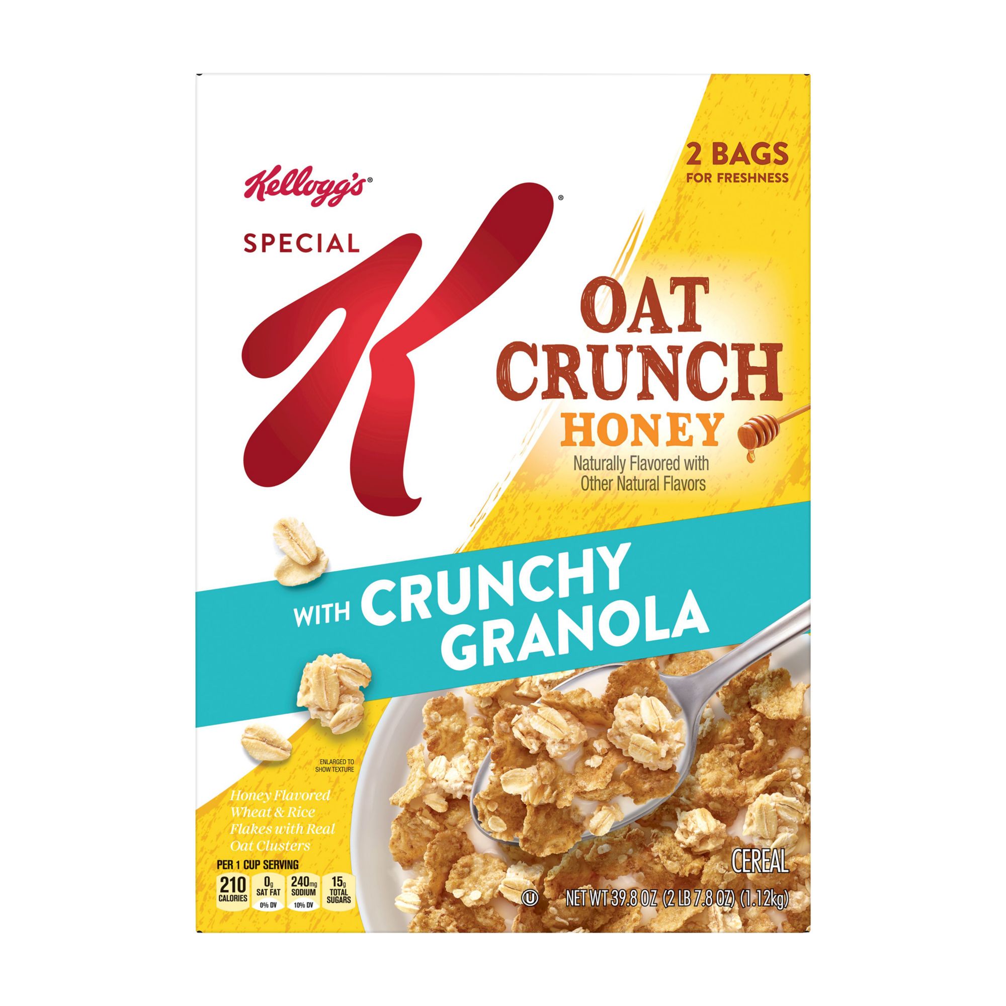 Special K Crunchy Oat Granola Dark Chocolate Curls