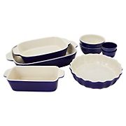 Henckels Ceramic Mixed Baking Dish 8-Piece Set, Blue
