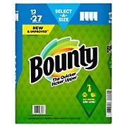Bounty Select-A-Size Paper Towels, 12 ct./102 Sheets