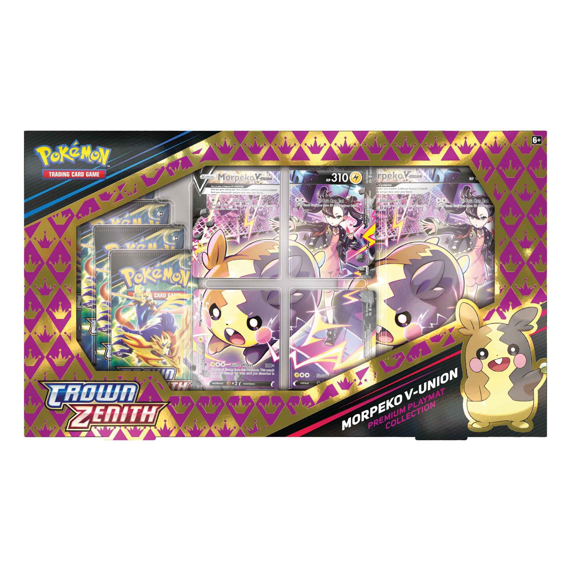 Pokemon TCG: Crown Zenith Premium Playmat Collection - Morpeko V-UNION