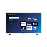 Philips 55&quot; 4K UHD Roku Smart TV with 2-Year Coverage