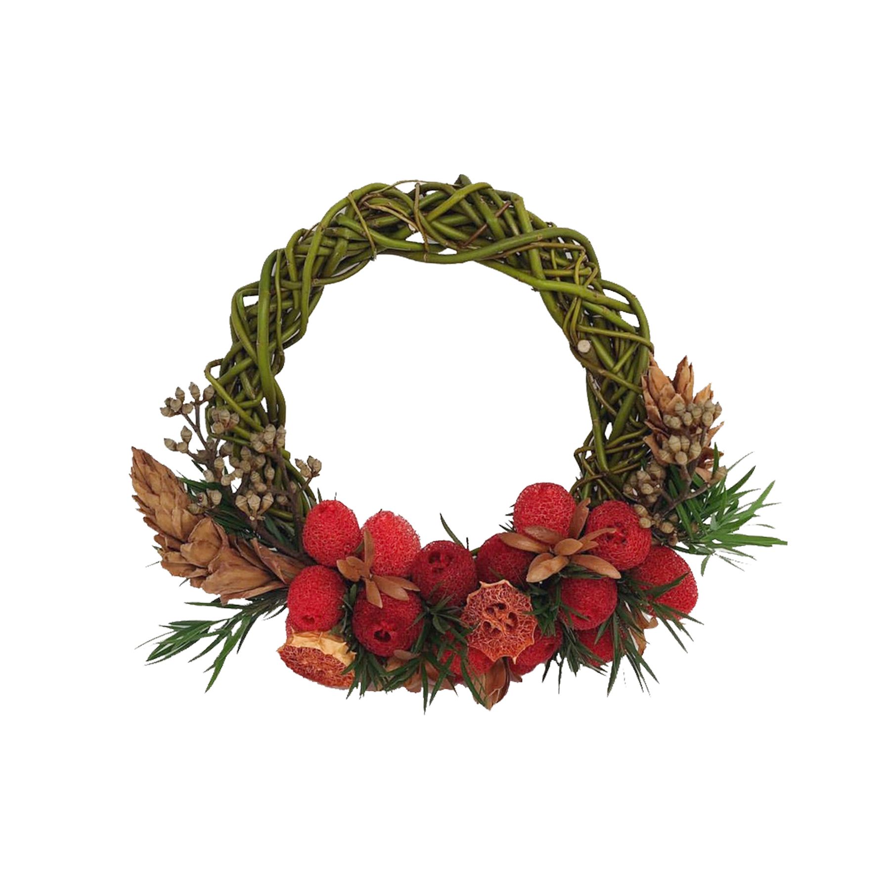 Tropical Ginger Wreath, 20&quot;