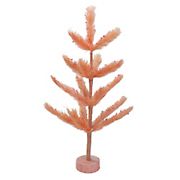 Northlight 2' Medium Pink Pastel Peach Sisal Pine Artificial Easter Tree
